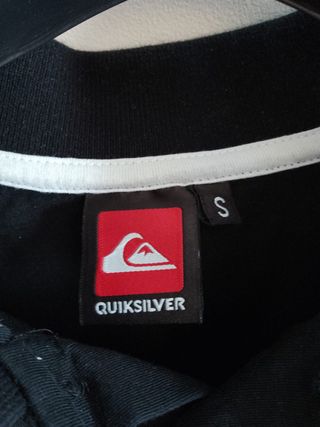 Polo Quicksilver negro vintage