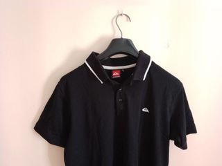 Polo Quicksilver negro vintage
