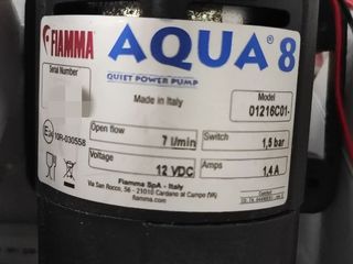 Bomba Aqua 8 7L/min 12V automática..