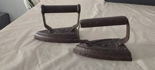 2 Planchas Hierro Antiguas