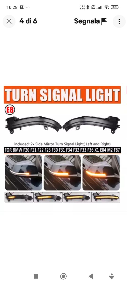 Freccia LED Specchietto BMW