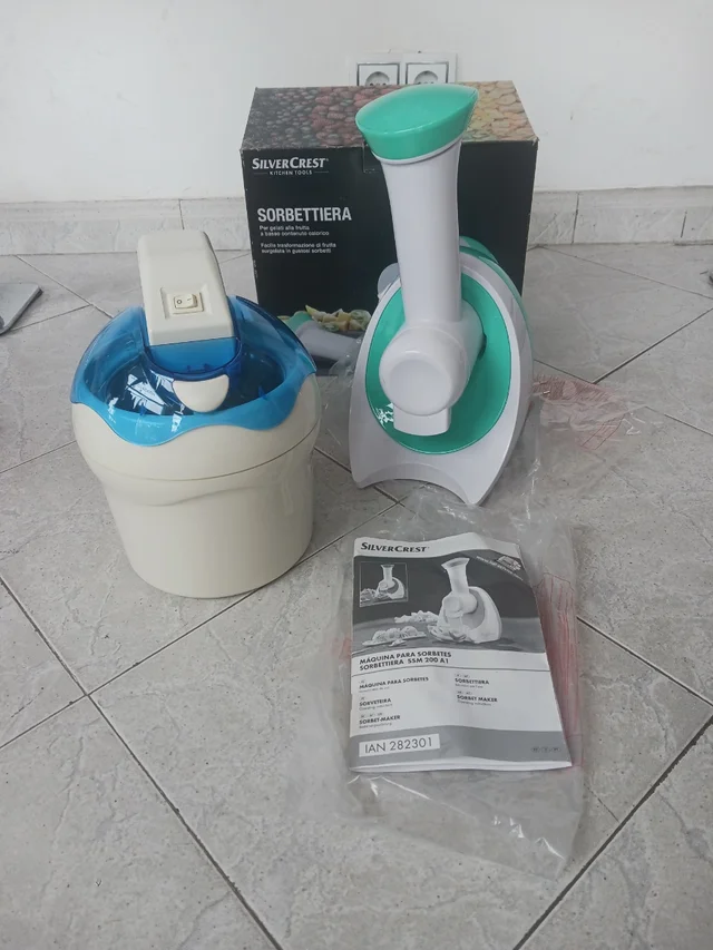 Lote Heladera y sorbetera