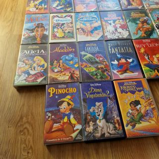 Peliculas VHS Disney coleccionismo