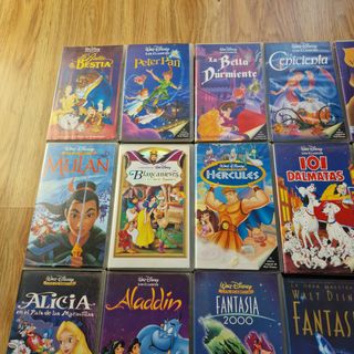 Peliculas VHS Disney coleccionismo