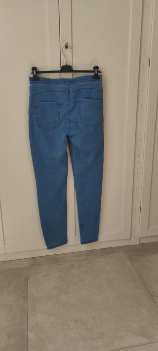 Jeans elasticizzati donna blu