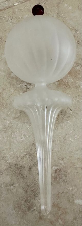 Bottiglia Murano vetro soffiato