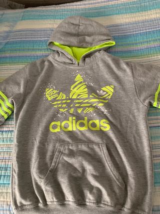Grey Adidas / Sudadera gris Adidas
