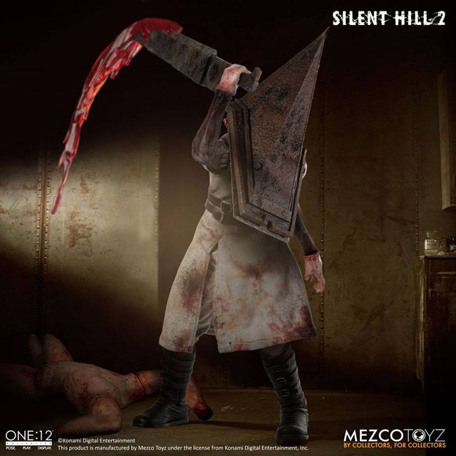 Silent Hill 2 1/12 Red Pyramid Thing 17 cm mezco