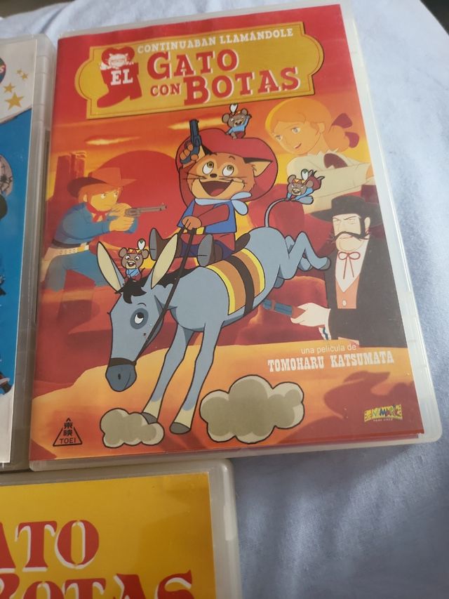 DVDs El Gato con Botas (Trilogía)