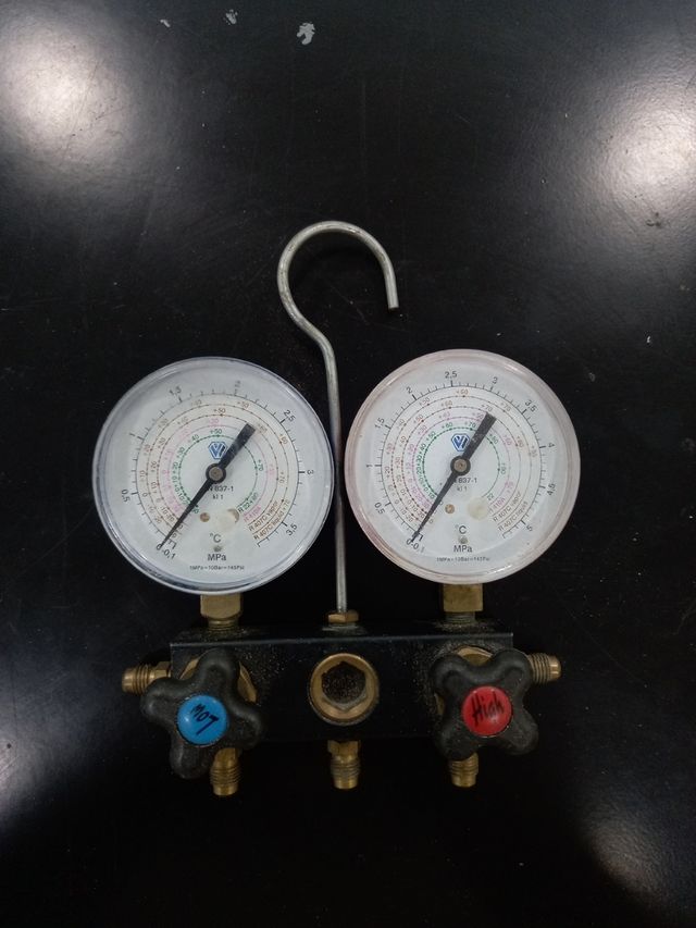 Manómetro refrigeración