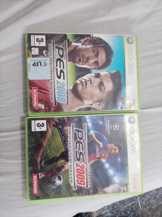 PES 2008 y 2009 Xbox 360