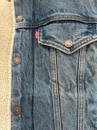 Chamarra Levi's borreguillo | Azul Talla S - Chica