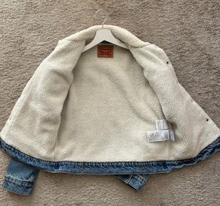 Chamarra Levi's borreguillo | Azul Talla S - Chica
