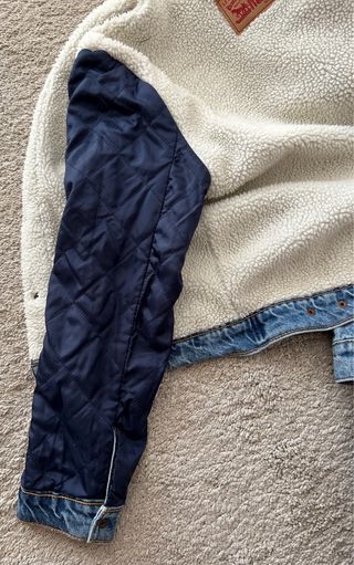 Chamarra Levi's borreguillo | Azul Talla S - Chica