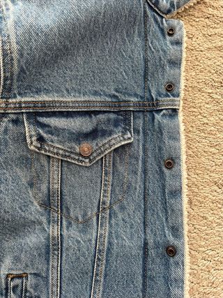 Chamarra Levi's borreguillo | Azul Talla S - Chica