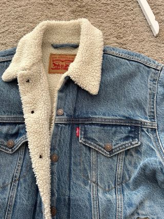 Chamarra Levi's borreguillo | Azul Talla S - Chica
