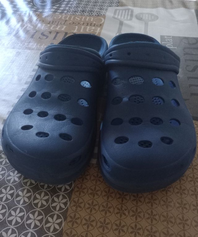 Zuecos azules - Talla 37