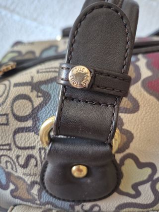 Bolso Tous beige y multicolor