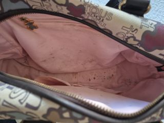 Bolso Tous beige y multicolor