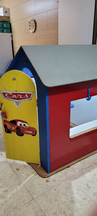 Casita juegos madera infantil