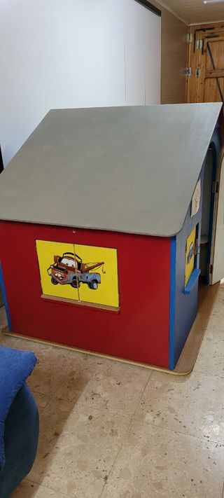 Casita juegos madera infantil