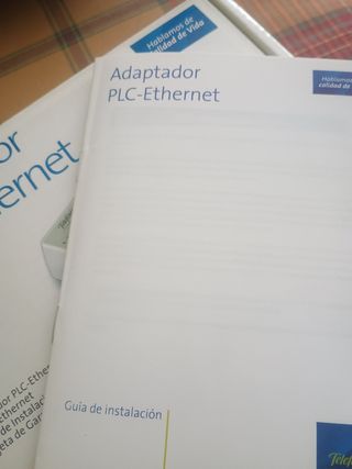 Adaptador PLC Ethernet Telefónica