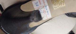 Zapatos Paco Rubio negros, talla 38