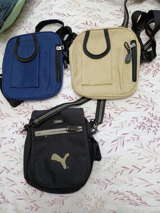 Bandoleras Puma - Azul y Beige