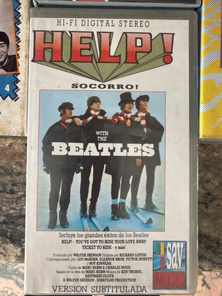 VHS Beatles: 4 películas
