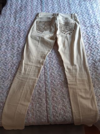 Vaqueros beige Custo Barcelona 36/38