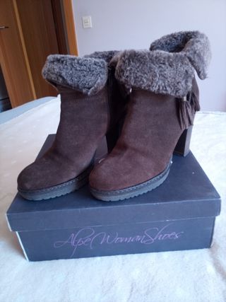 Botines Alpe Marrón - Piel
