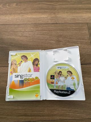 SingStar Pop PS2 Karaoke