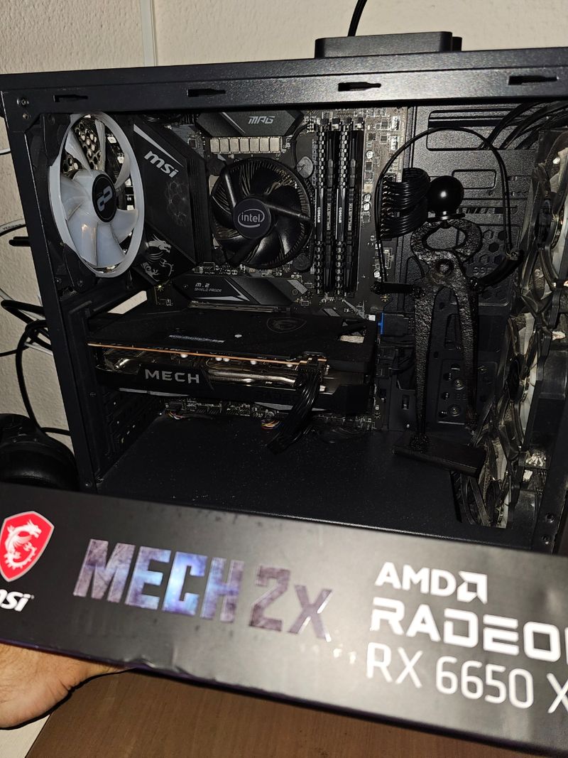 PC GAMING I5 Y RX 6650 XT 8GB afbeelding 5