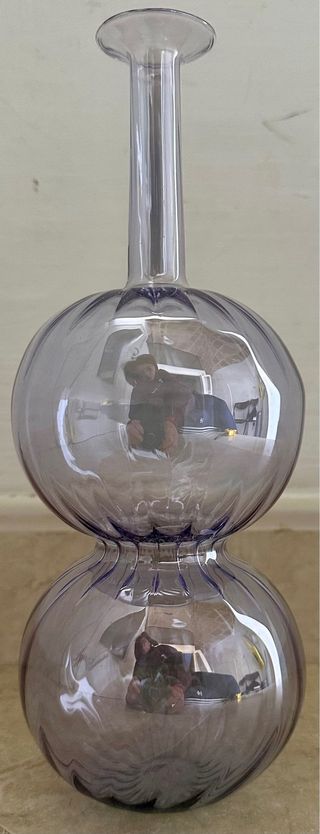 Vaso Murano Lilla - Doppia Palla