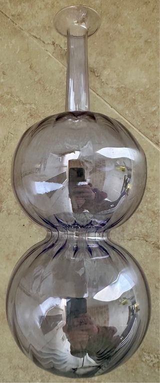 Vaso Murano Lilla - Doppia Palla
