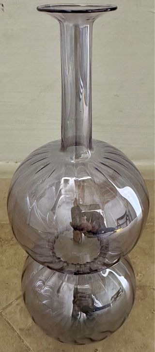 Vaso Murano Lilla - Doppia Palla
