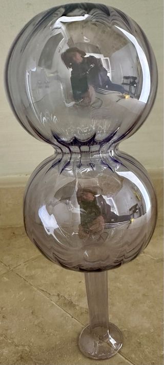 Vaso Murano Lilla - Doppia Palla