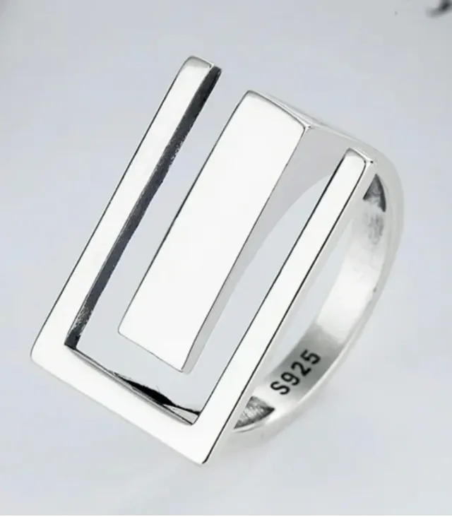 Anillo Plata 925 Manhattan