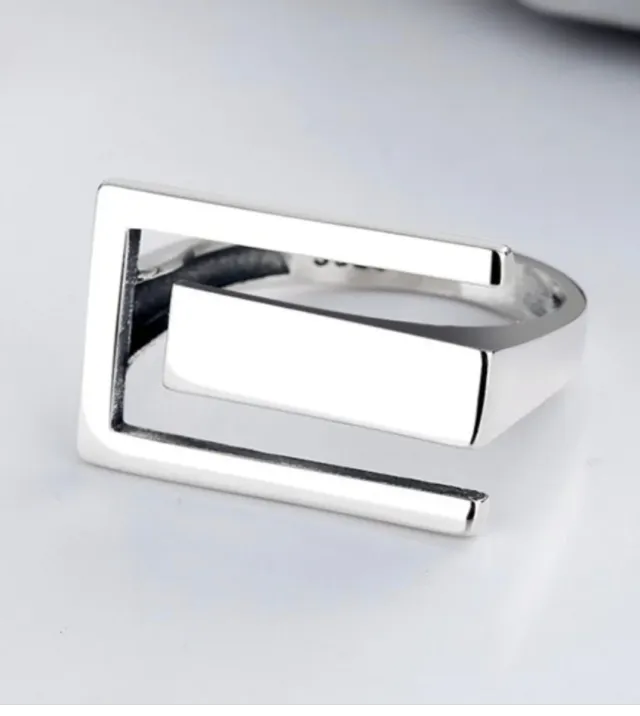 Anillo Plata 925 Manhattan