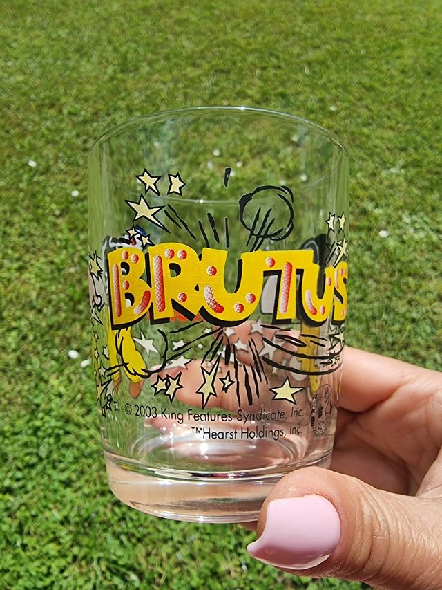 Bicchiere Vintage Nutella Brutus