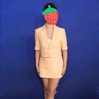 Conjunto tweed americana algodón old money