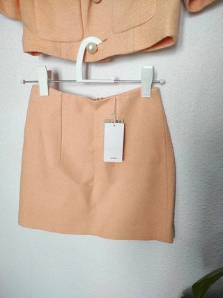 Conjunto tweed americana algodón old money