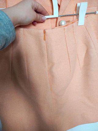 Conjunto tweed americana algodón old money