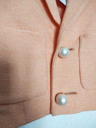 Conjunto tweed americana algodón old money