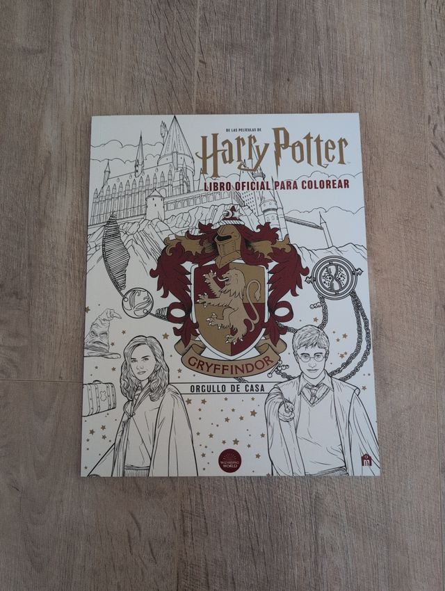 Libro colorear harry potter nuevo
