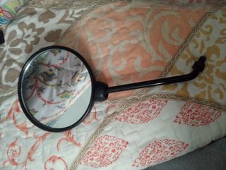 Espejo de derbi Cross citi y pedal d apoyo de pie