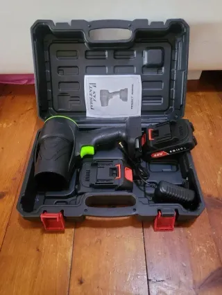 SOFFIATORE PORTATILE CON 2 BATTERIA 48V