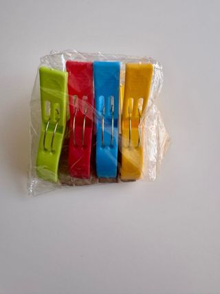 Pinzas de playa (4 ud.) - 12cm