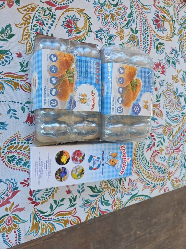 2x Bandejas Croquetas La Croquetera