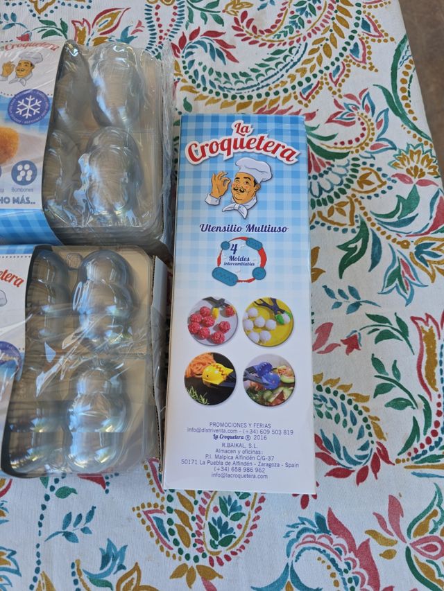 2x Bandejas Croquetas La Croquetera